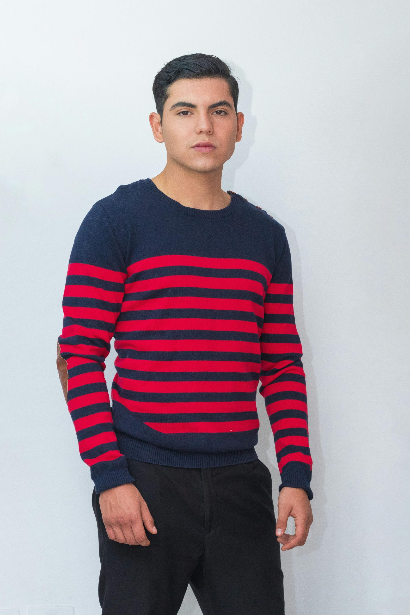Men's stripe sweatshirts